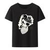 Interesting Cotton T-shirt De Mujer Hip-hop Blusa Loose Cool Short-sleev Vintage Trending Comics Unique Clothing Balloon Puppy