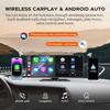 11.5' Portable CarPlay Screen, 4K Wireless CarPlay & Android Auto, Touchscreen with Dash Cam, Backup Camera, GPS, FM, MirrorLink