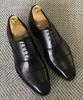 Joenshoe Rotem Half-Comb Straight Tip Oxford Black