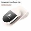 Car Glasses Clip Sun Visor Car Sunglasses Storage Interior Modification Product Suitable For Citroen C4 C3 C2 C1 C5 DS3 headrest aia256