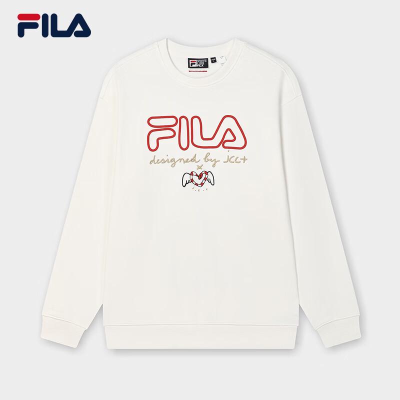 FILA Unisex Oxygen Logo Pullover Sweatshirt