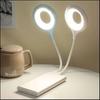Voice-controlled Bedside Lamp With USB Control  Light