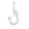 925 Sterling Silver Teardrop Pendant - Phoenix DIY Amber Turquoise Necklace Setting