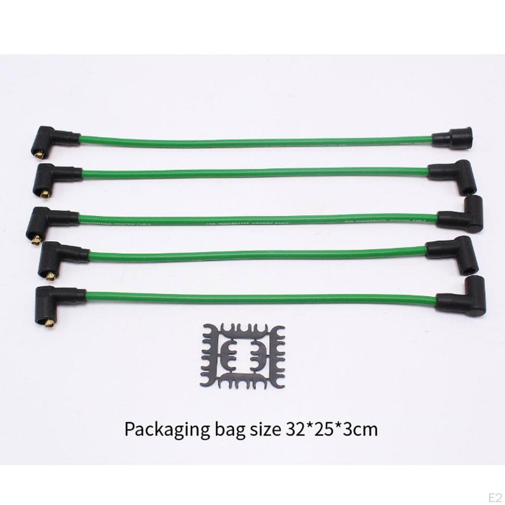 Plug Wire Silicone High Efficiency Replace Parts Car Ignition