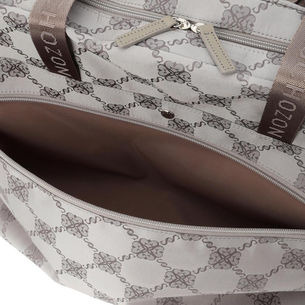 SCHOZON Lieto Boston Bag Greige (11-2007), Women's,