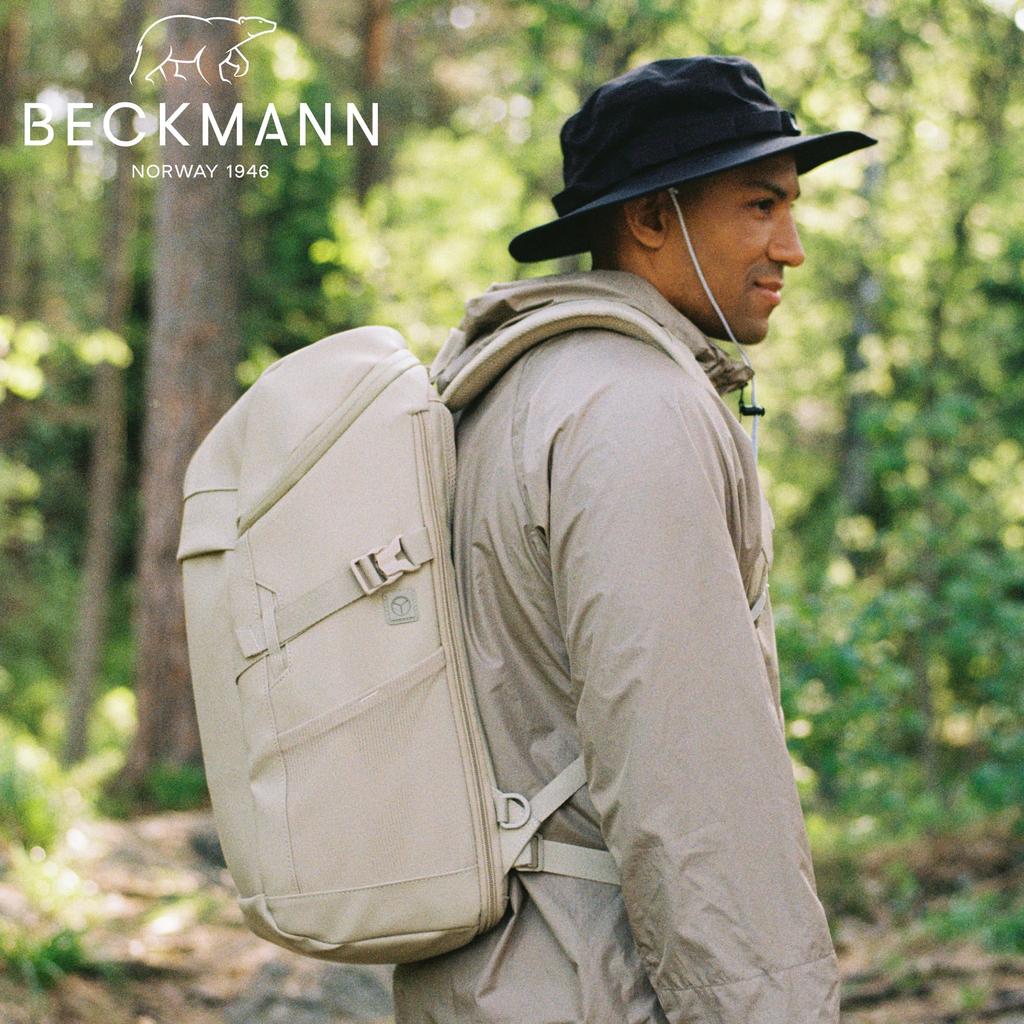 Beckman Norway Backpack STREET FLX Beige Backpack Computer Business Large Capacity School Commuting Scandinavian [BECKMANN] Men's Women's