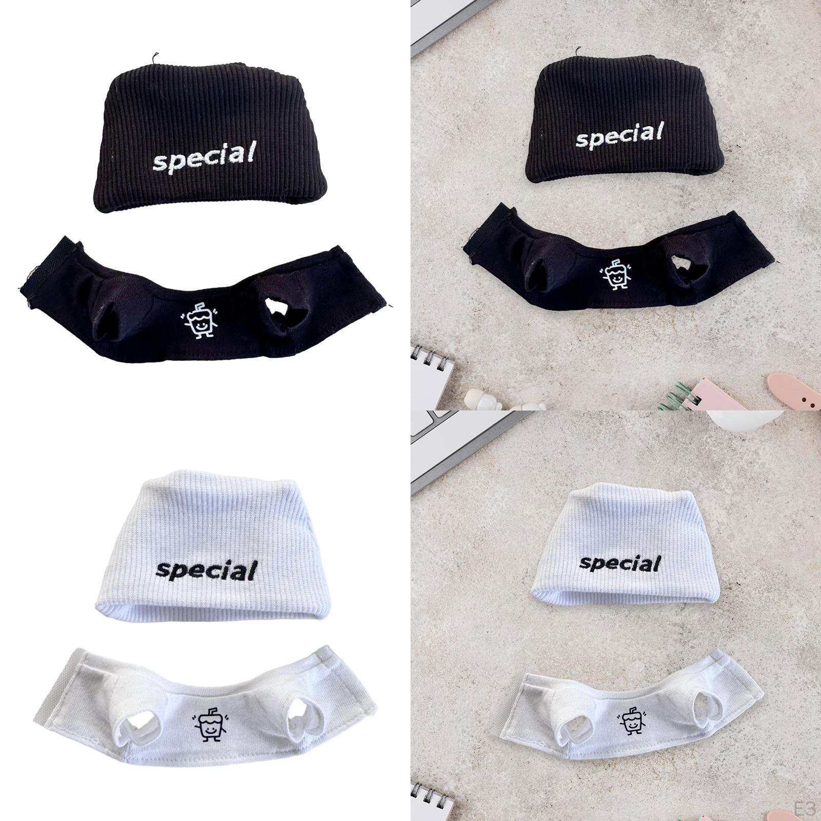 15 см 17 см Плюшевая кукольная одежда Сделай сам со шляпой Очаровательная повседневная — фото 3