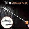Car Tire Cleaning Hook Stone Tire Gap Buckle Stone Hook Car Tire Buckle Cleaning Tire Pick Stone Tools Tire Repair Accessories