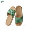 Fashion Retro Women's Home Linen Slippers