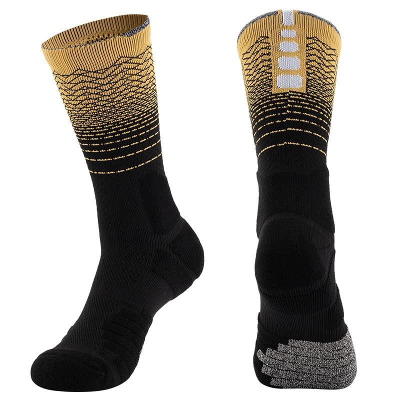 Compression Sports Basketball Prevents Reduces White and Black [L04AYABY] Men's Socks, Socks, Non-Sweat Socks, Soccer, Basketball, Hiking, Stylish,
