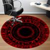 1PC Enchanted Circle Chair Carpet for Office, Indoor Non-Slip Washable Carpet, Soft Comfortable Mat For Office Room Yy250930294