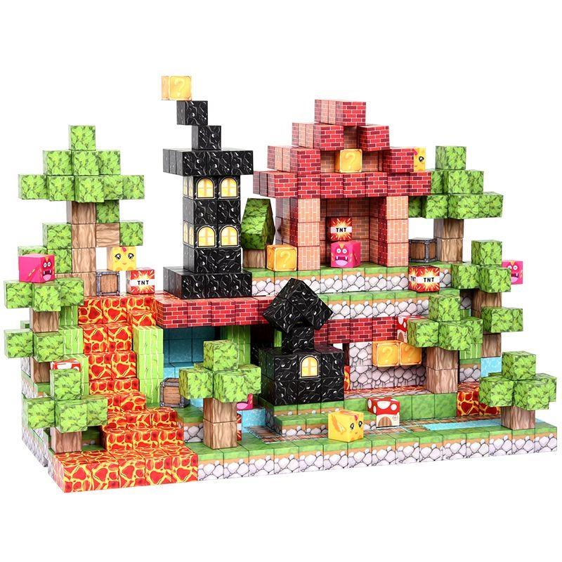 

Custom 100PCS 2025 Magnetic Building Blocks. Vibrant colors, free building, enhances STEM & play skills. Perfect holiday gift.