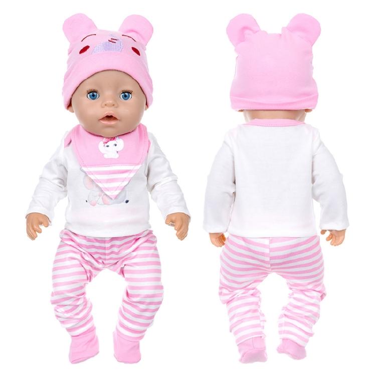 18Inch Doll Fashion Outfit with Quality Tailoring Doll Clothing Set Encourages Creative Costume Styling for Toddler Fun