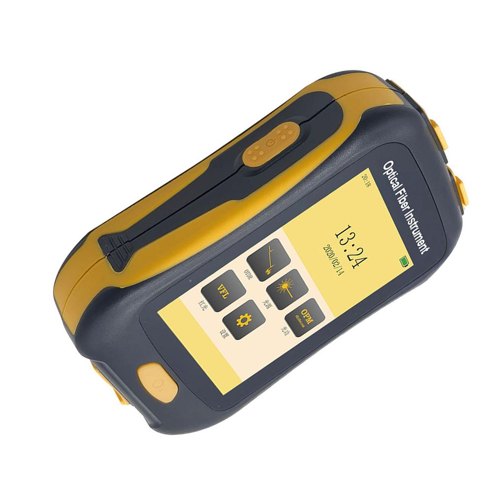 OTDR Fiber Optic Tester 1550nm Optical Time Domain Reflectometer 3.5in LCD Touch Screen Fault Locator