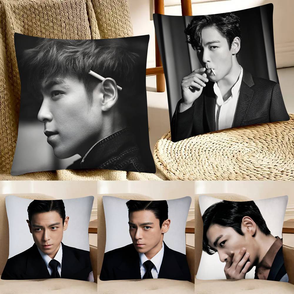 Singer Seunghyun Pillow Case Fashion Square Pillowcase Bedroom Sofa Room Ins Decoration Leisure