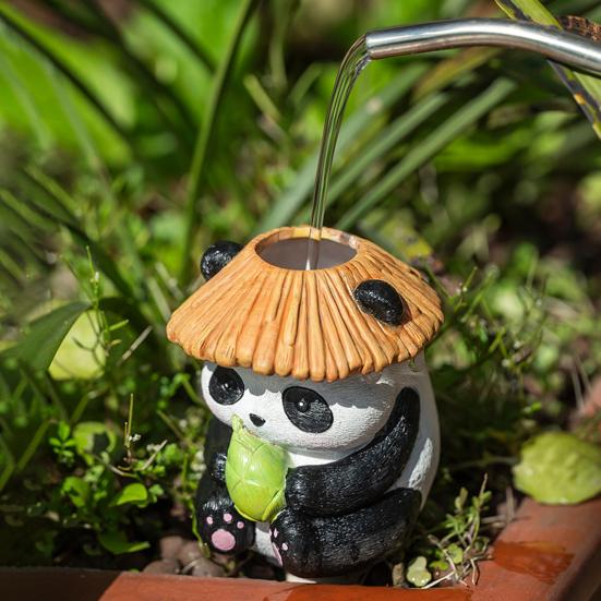 Automatic Waterer Frog Panda Shaped Self Watering Spikes Automatic Watering Device Slow Release Plant Watering Globes