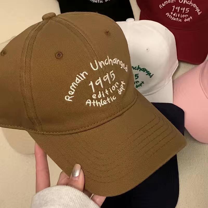 Baseball Cap Women New Summer Solid Embroidery Letter Sunhat Men Unisex-Teens Cotton Snapback Caps Fashion Hip Hop Spring Hat