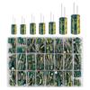 15/24/36 Values 225/460/925Pcs Aluminum Electrolytic Capacitor Kit High Frequency Low ESR Electrolytic Capacitor Assortment Kit