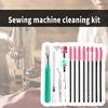 16Pcs Multifunction Sewing Machine Repair Accessories Includes Tweezer Double Headed Brush Screwdrivers Seam Unpicker