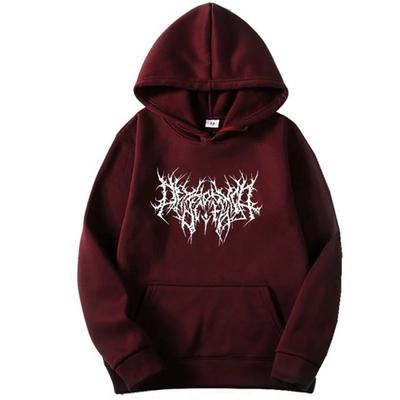 Moletom Gótico de Primavera e Outono de Manga Comprida Original para Homens e Mulheres Tendência Y2k Hip Hop Estilo Punk Retrô