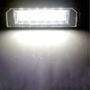 2Pcs Car Led Bulbs Number License Plate Light White For VW Polo (6N2.9N.6R) 2000-2014 Canbus Error Free Car Styling License Plate Lights 2