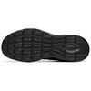Anta Leather Surface Low Top Running Shoes Mens Black Gold 91835529-9