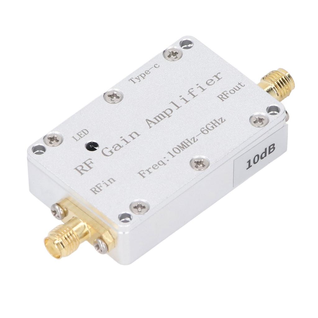 HF-Verstärker, 10 MHz – 6 GHz, 10 dB, geräuscharm, professionelles Signalempfangsmodul