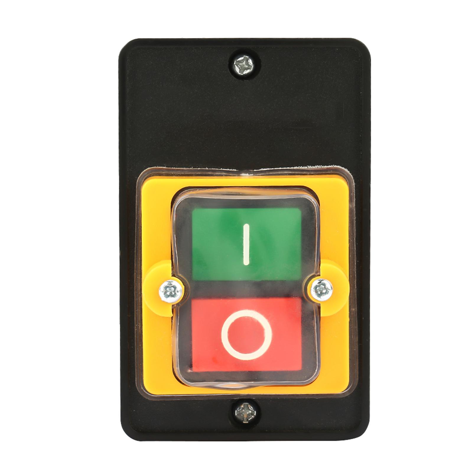 

AC220V380V 10A Водонепроникний ONOFF Pushbutton Switch Push Button білий