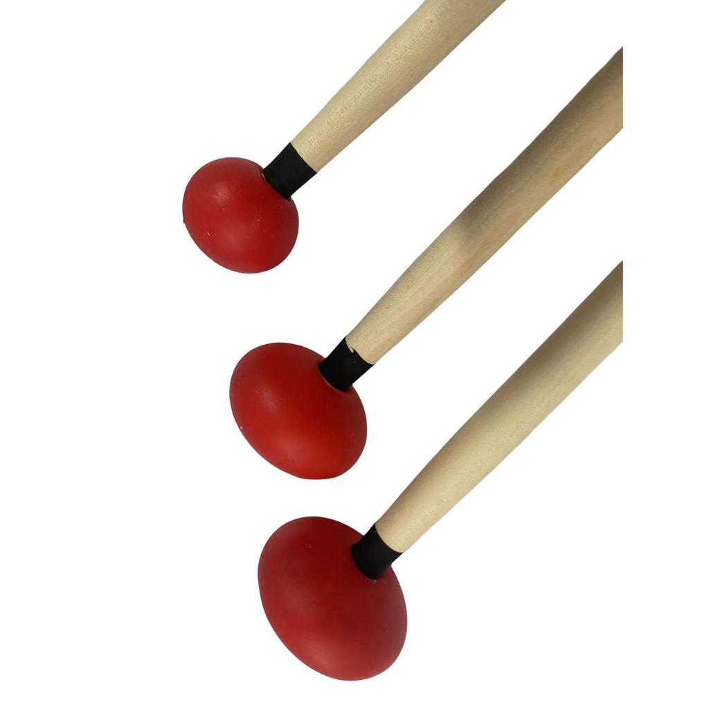 Aluminum Glockenspiel Mallet, Steel Xylophone Beater, Wooden Xylophone Hammer, Steel Drum Stick, Clapper Mallet - Non-Slip.