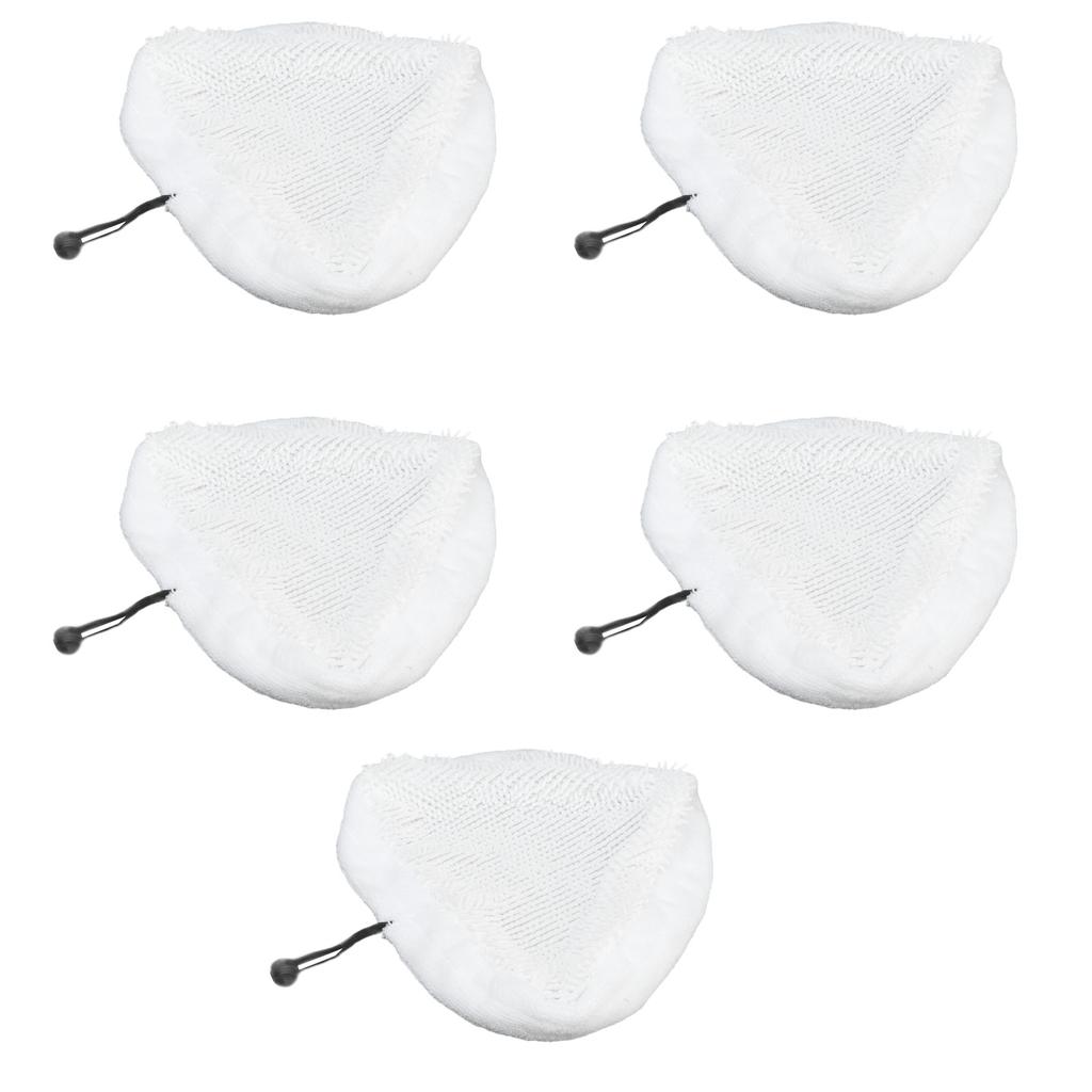 5Pcs Mop Cover Replacement Pads Strong Water Absorption Fit for Steamboy X5 H20 S302 S001 Mop