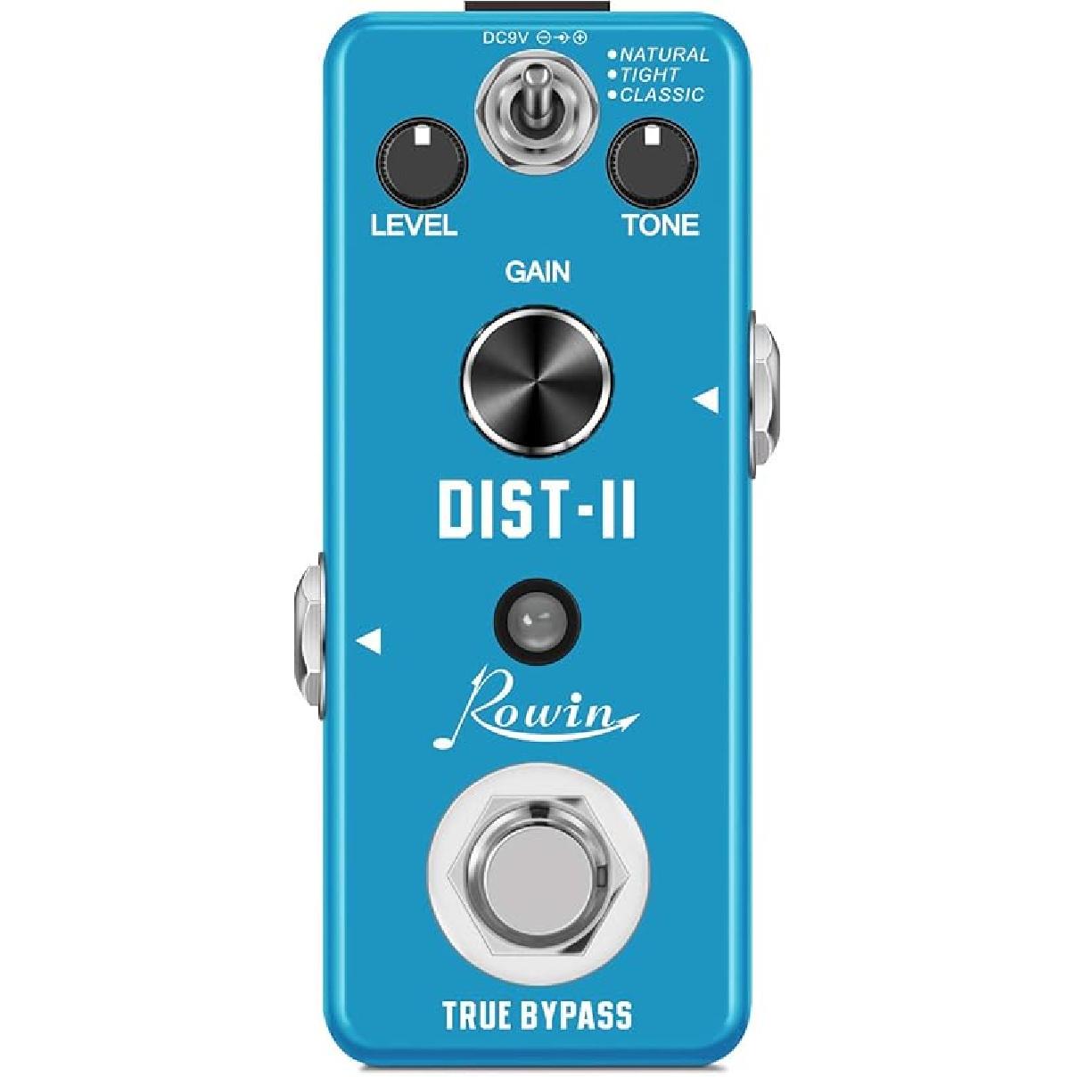 

Rowin Guitar Bass Passive DI Box Instrument to Balanced and Unbalanced Micro Direct Box Pedal Solo Distortion