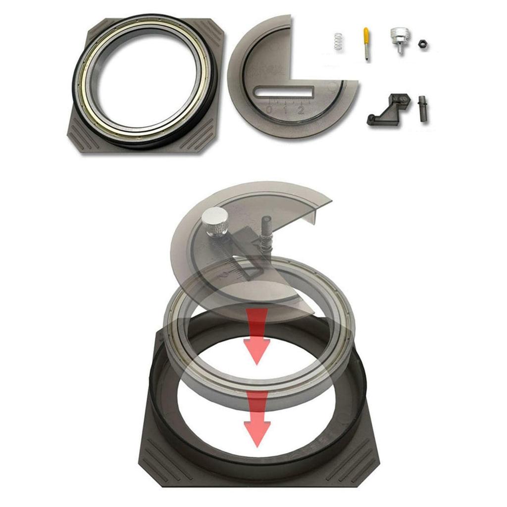 DIY Gundam Building Precision Circular Cutter, DIY Model Tool Accessories 1mm-50mm Accessories