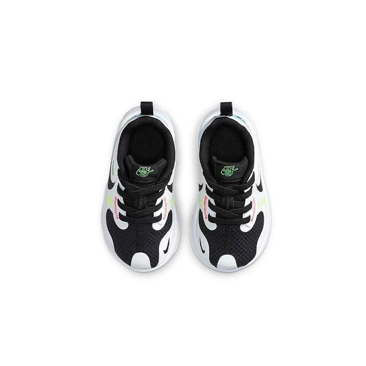 (TD) Toddler/Baby Nike Lucent 2 Black White Blue CN8553-101