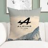 R-AlpineS Team Cool Pillow Case Cushion Cover Soft Cute Throw Pillow Case For Car Sofa Pillowcase Polyester With