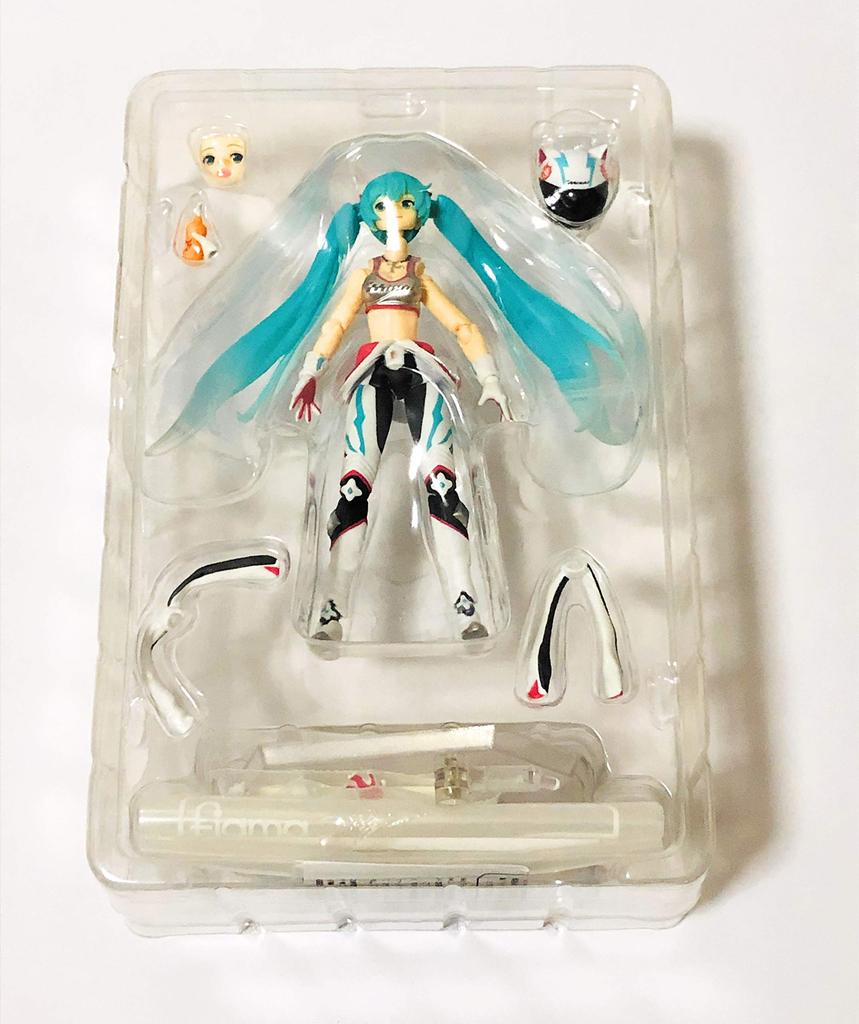 figma Racing Miku 2013 EV MIRAI ABS painted action figure ver. Non-scale & ATBC-PVC