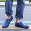 Water Shoes Spring and Autumn Low-top Men's Rain Shoes Beef Tendon Sole Short Tube Shallow Mouth Work Anti-skid Chef Shoes Fishing Shoes
