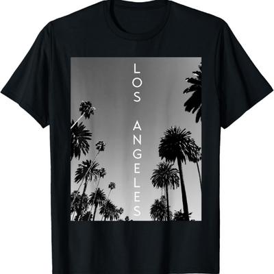 LA T Shirt Los Angeles Love Souvenir Gift Tee Men Women Kids T-Shirt
