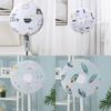 Round Head Fan Dustproof Waterproof Dust Covers Home Electric Fan Protective Covers Fan Covers