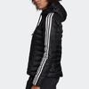 Adidas Originals Casual Warm Sports Hooded Jacket Women Jacket Black ED4784