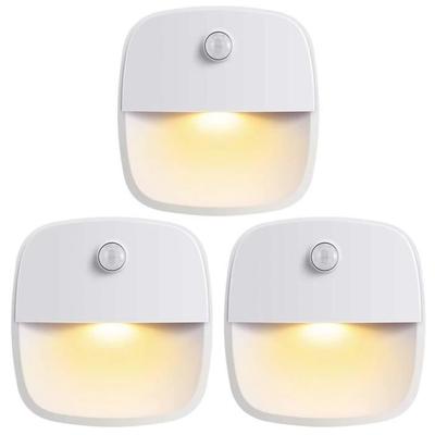 Indoor Motion Detector Lamp - Automatic LED Night Light - White