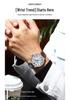 OFNS Rome Couple Watches: Waterproof Quartz Wristwatches with Classic Steel Bands