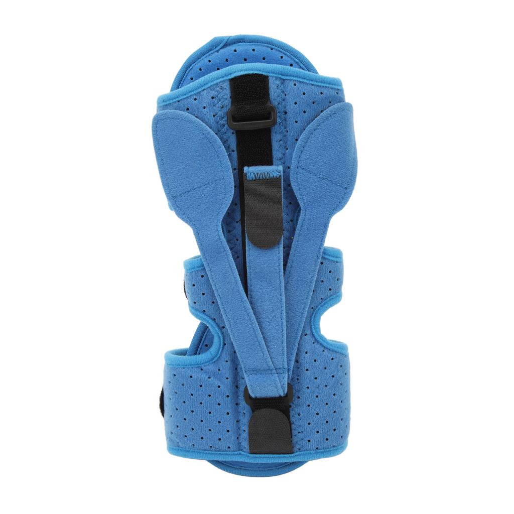 Ortéza na úlevu od plantární fasciitidy, fixace při achillodinitidě, pro denní a noční použití, achillodinitida, ortéza na pokles nohy, modrá