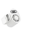 Portable Fan with USB Rechargeable Waist Hanging Neck Desk Clip- Long Battery Life