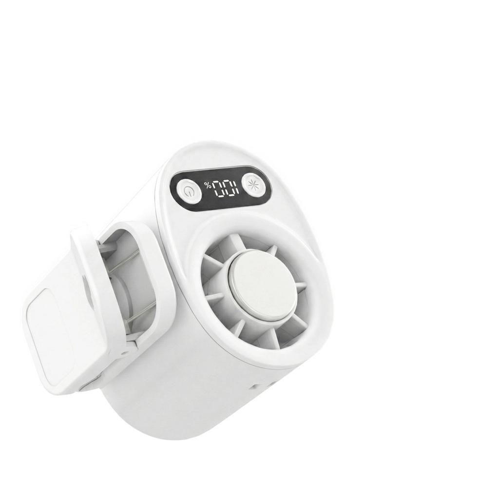 Portable Fan with USB Rechargeable Waist Hanging Neck Desk Clip- Long Battery Life