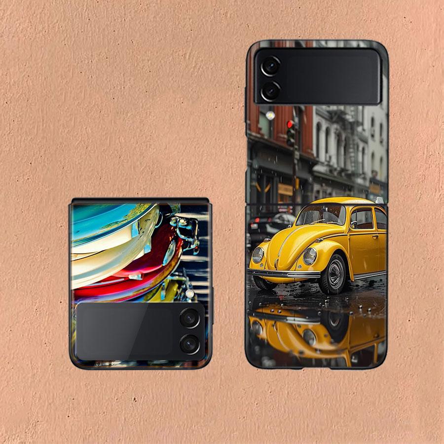 I like the Beetle Coque For Samsung Z Flip7 6 Galaxy Case Shockproof Z Flip5 Z Flip3 4 5G Hard Cover Phone TPU PC Hard Funda