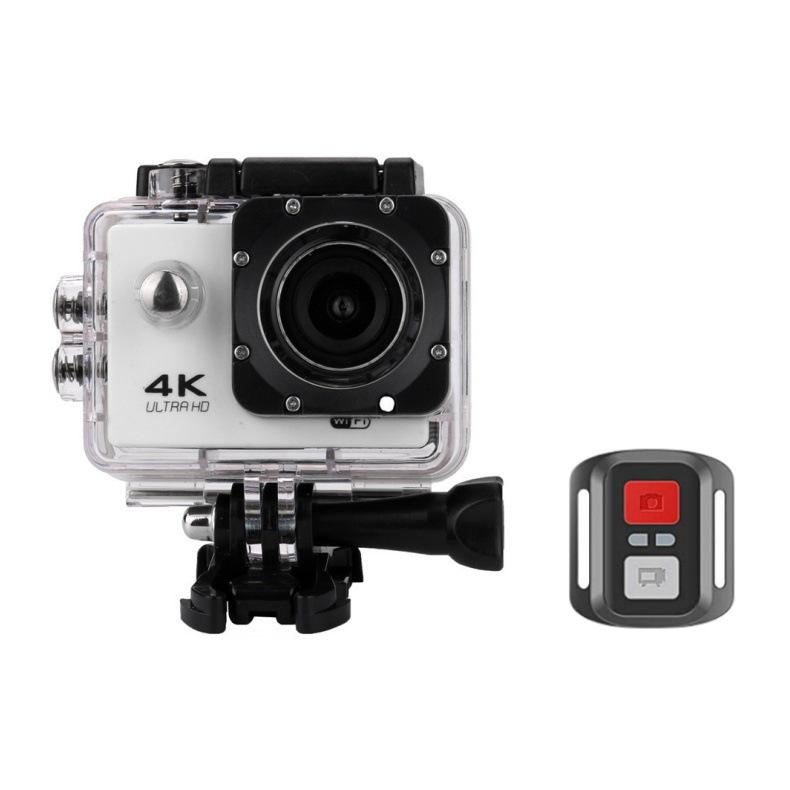 CrossD800R 4K HD Sports Camera with Remote, WiFi & Waterproof for Outdoor Cycling