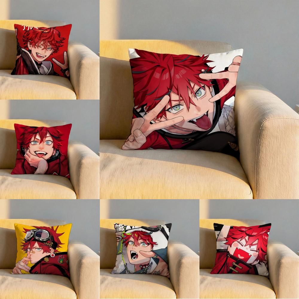 Manga GGokurakugai Cushion Cover Soft Reversible Durable Pillow Cover MultiScene Use for Home Car Daily Comfort