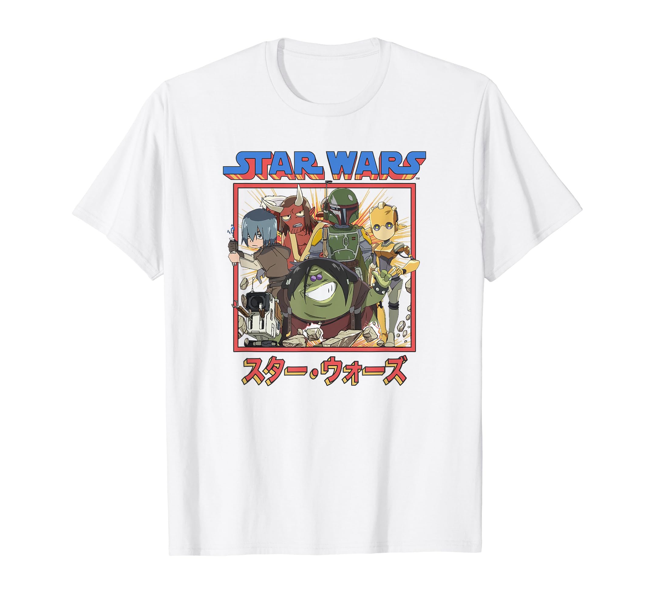 

Star Wars Vision Animated Group Poster T-Shirt