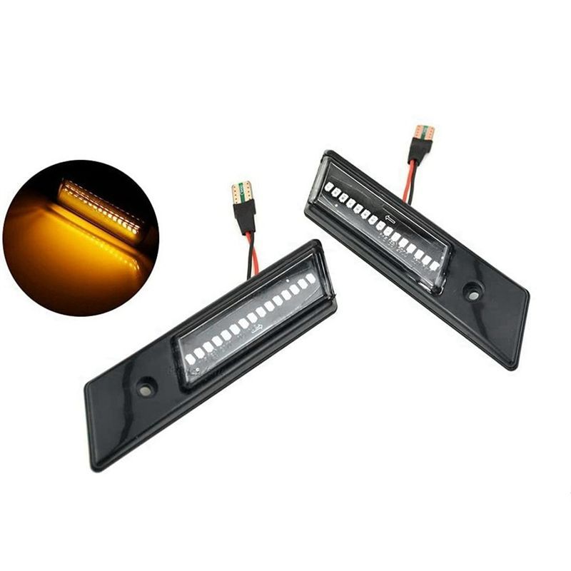 Streaming Side Lamp LED Indicator Signal Lamp Car For BMW 3 Series E36 5 Series E34 7 Series E32