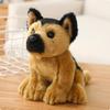 Realistisches Hunde-Stofftier Geburtstagsgeschenk Rasse gestickt